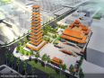 Tháp Việt Nam Quốc Tự dự kiến di chuyển đến vị trí mới
